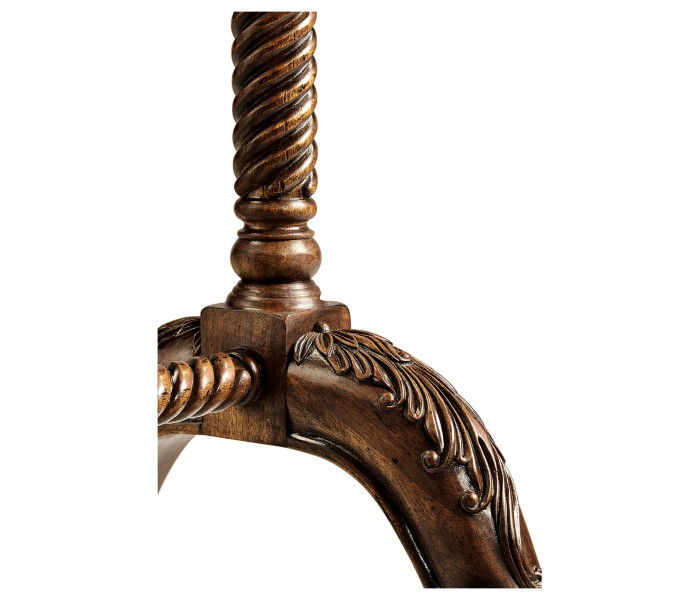 Ocala Mahogany Valet Stand with Stud Box