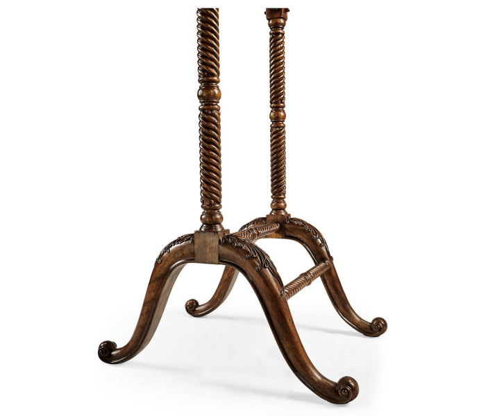 Ocala Mahogany Valet Stand with Stud Box