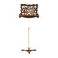Ocala Fretwork Walnut Adjustable Music Stand