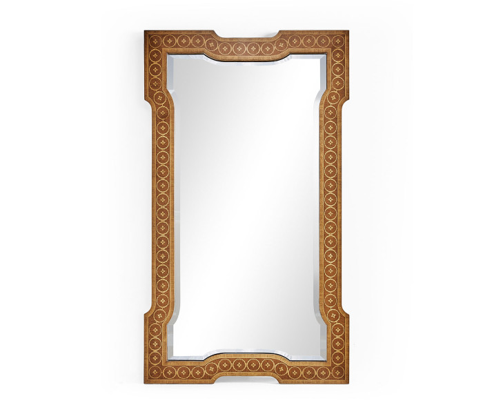 Wall mirror fine inlay