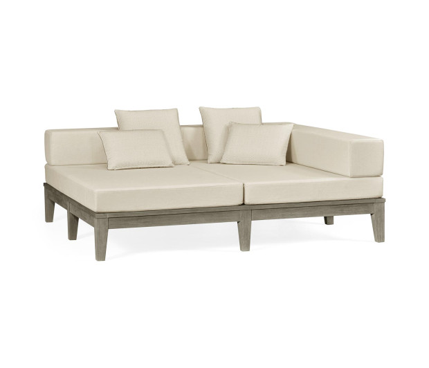 Outdoor Lounge ottoman (COM)