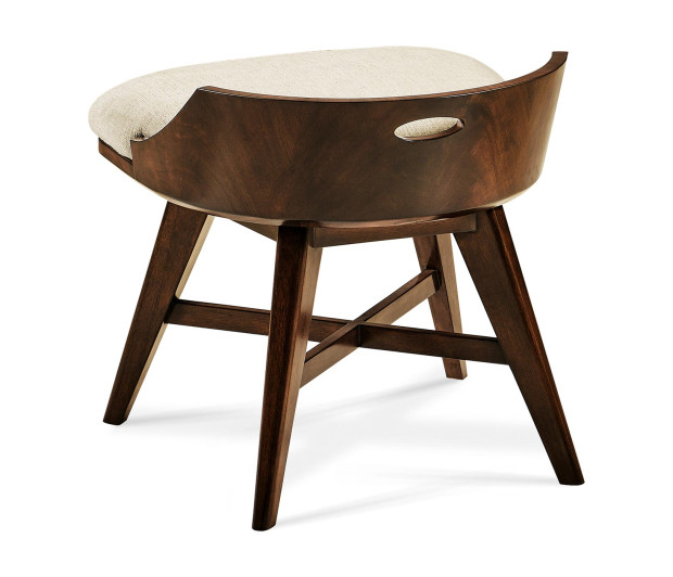 Dressing chair - Sunbelievable fabric SHAMBALA CC067, Color Cream #10E  030-01-01036