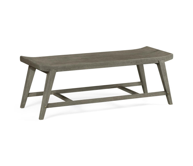 Outdoor long bench