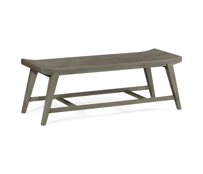 Outdoor long bench