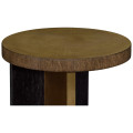Round side table