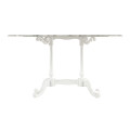 Large Rect Table White Carrara Top 
34