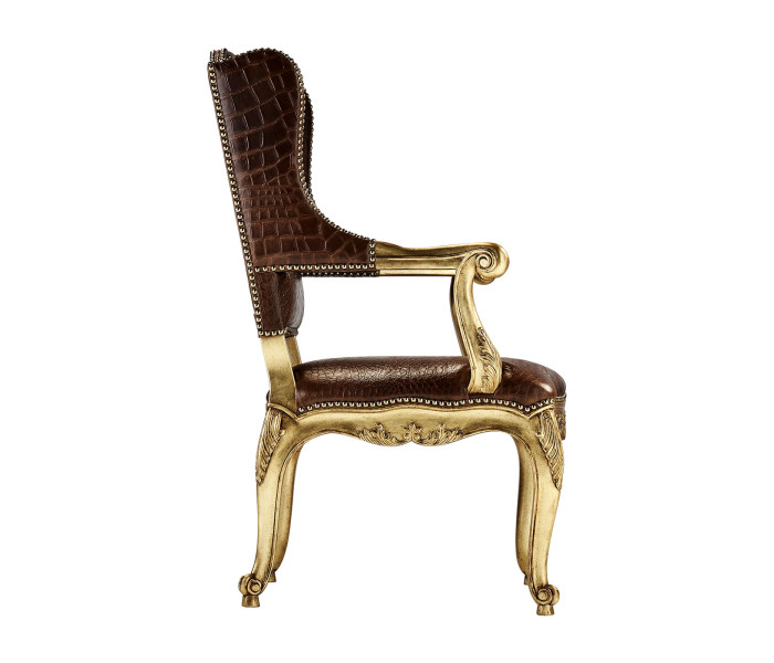 Conservatory Chair - Moore & giles Cuero Croc British Tan