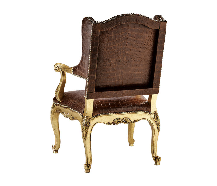 Conservatory Chair - Moore & giles Cuero Croc British Tan