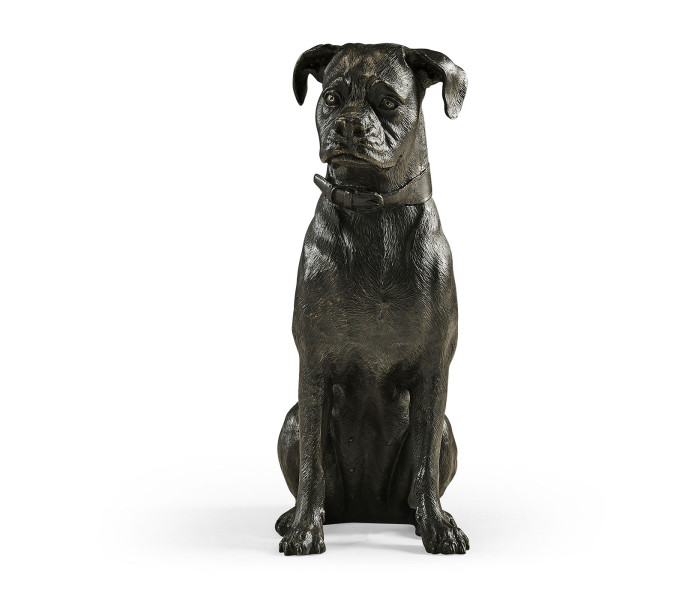 Bella boxer sitting - large