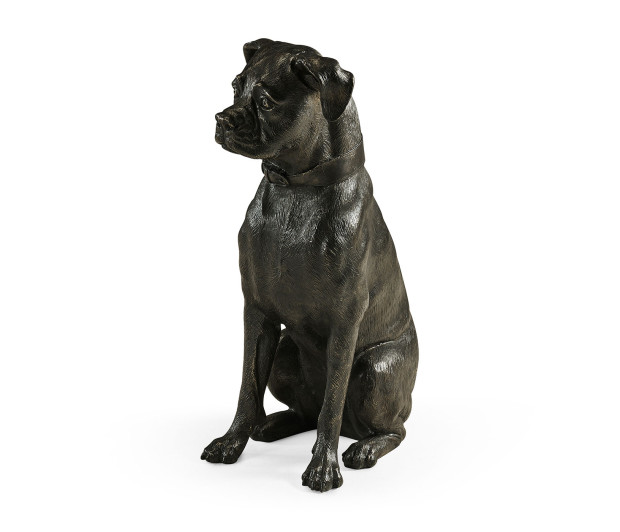 Bella boxer sitting - large