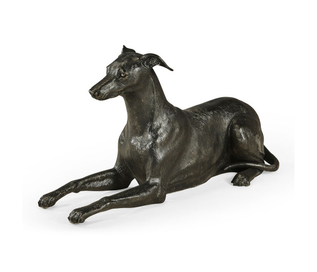 Whippet standing no collars