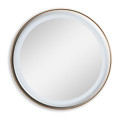 Wall Round Mirror with LED lighting - Anti-fog