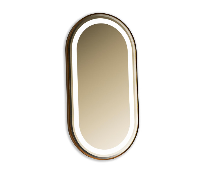 Wall Oval with LED lighting mirror type 1 - Anti-fog