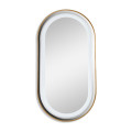 Wall Oval with LED lighting mirror type 1 - Anti-fog