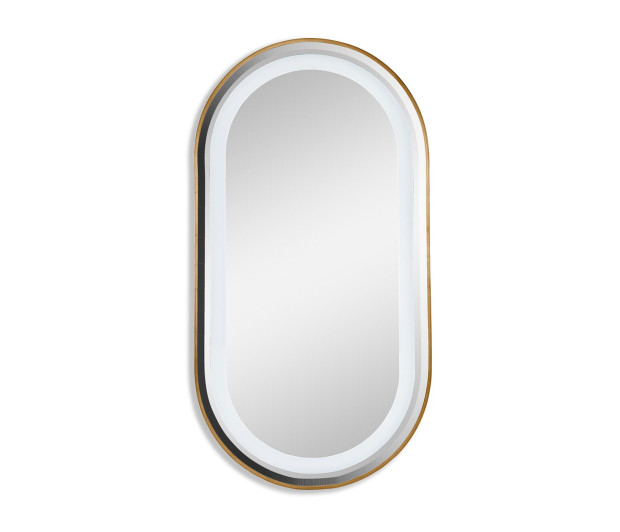 Wall Oval with LED lighting mirror type 1 - Anti-fog