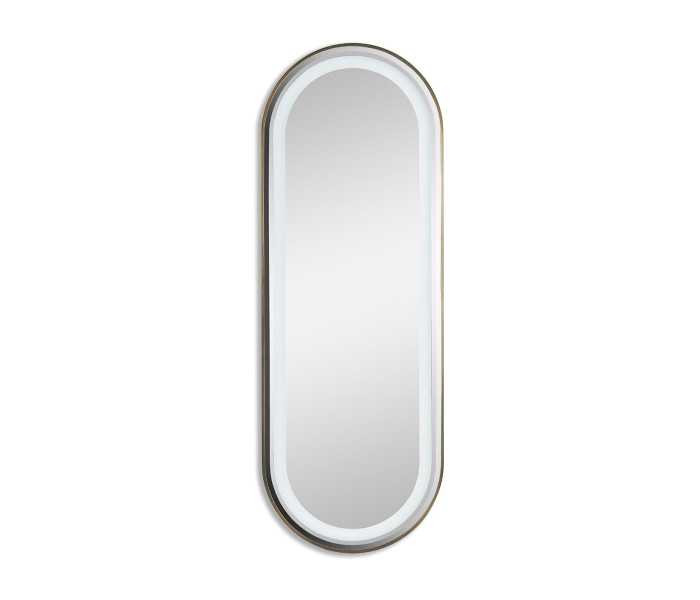 Wall Oval with lighting mirror type 2 - Anti-fog