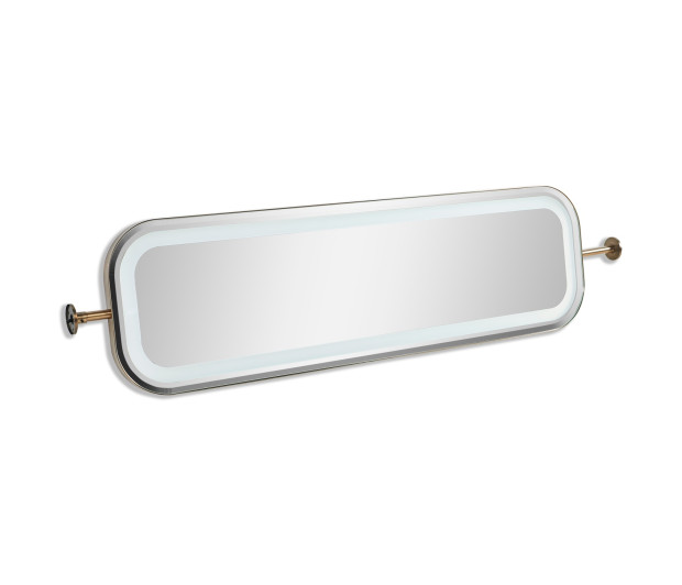 Two-side Oval  Mirror with LED lighting type 2 - Anti-fog
