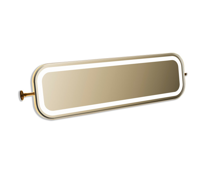 Two-side Oval  Mirror with LED lighting type 2 - Anti-fog