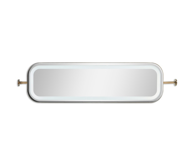 Two-side Oval  Mirror with LED lighting type 2 - Anti-fog