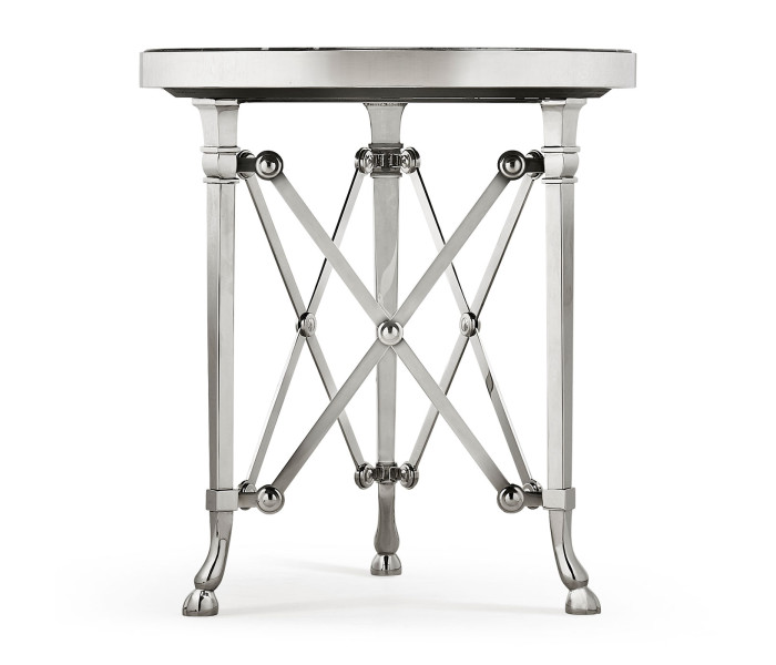 Gueridon accent table White carrara top