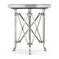Gueridon accent table Nero Marquinia top