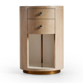 Round Bedside Table