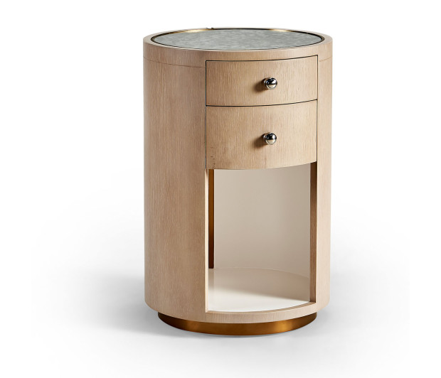 Round Bedside Table