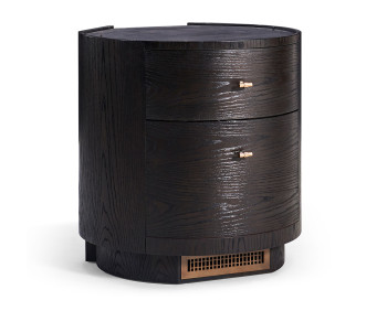 Curved Bar Cabinet @ King