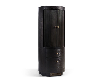 Curved Bar Cabinet @ King