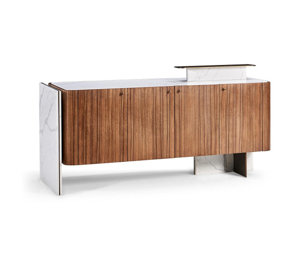 Ct-1.V. Station. 4-door buffet table