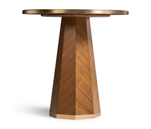 Bistro Table at Top of Stairs