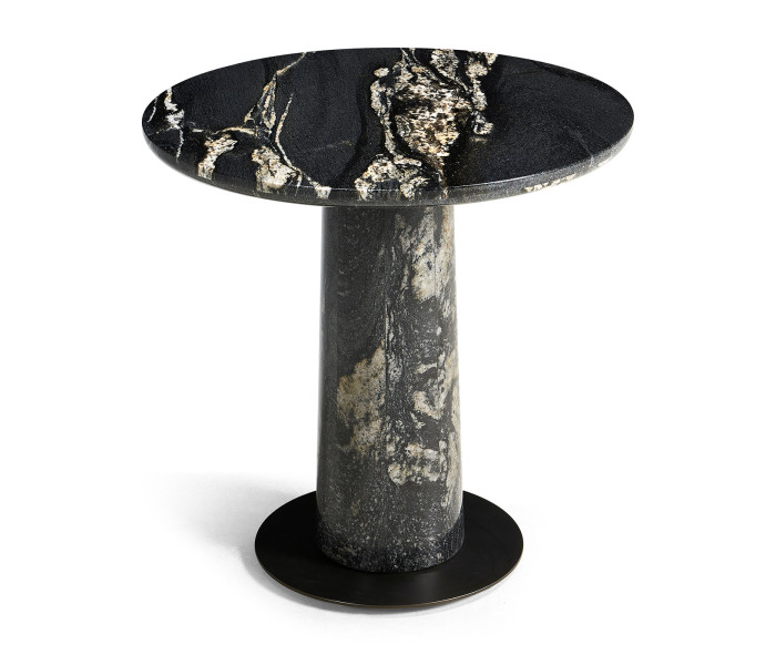 Cocktail Table at Top of Stairs