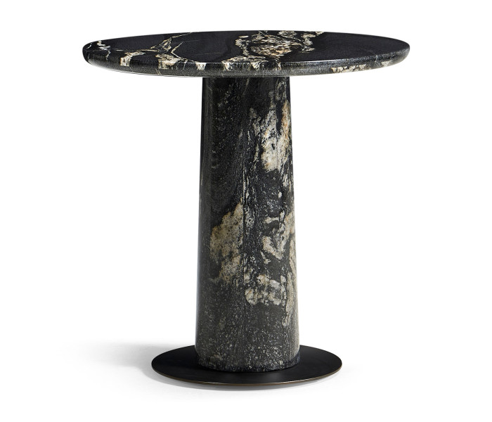 Cocktail Table at Top of Stairs