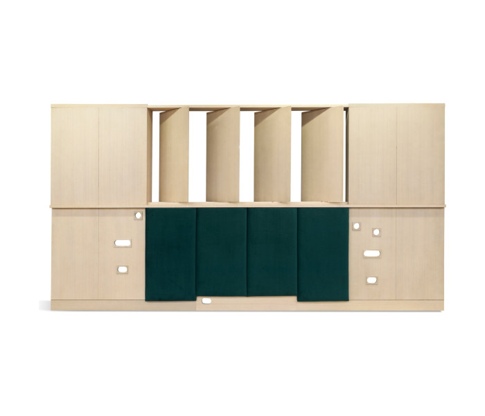 Panel divisorio con cabecero - Dividing panel with headboard (Right)