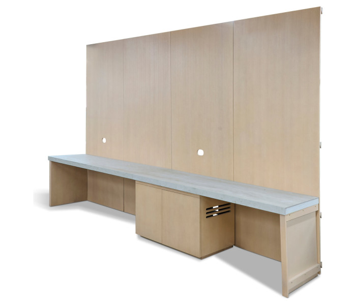 Lambrin de madera - Wooden Lambrin (Right) T4