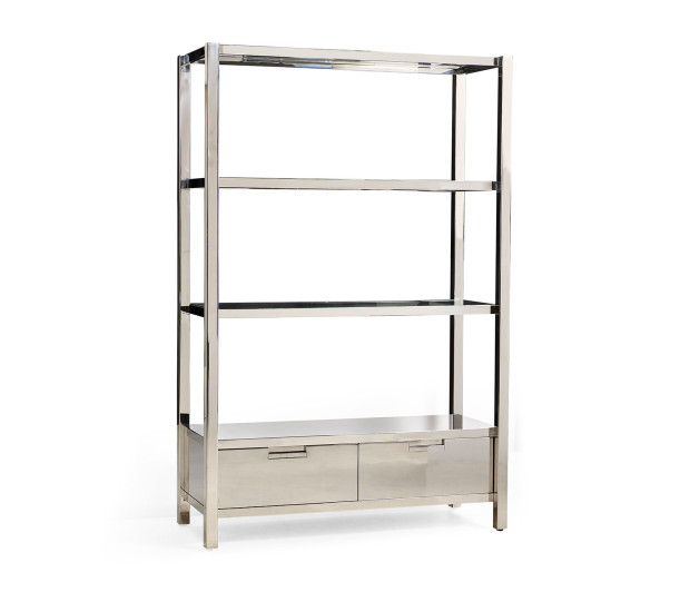 Linen Store Polished Stainless Shelf