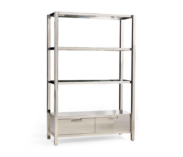 Linen Store Polished Stainless Shelf