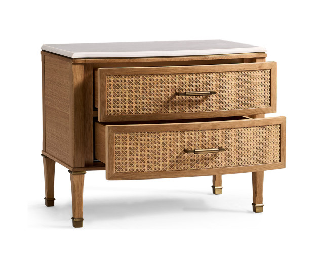 Nightstand- King ADA Guestrooms - right side outlet