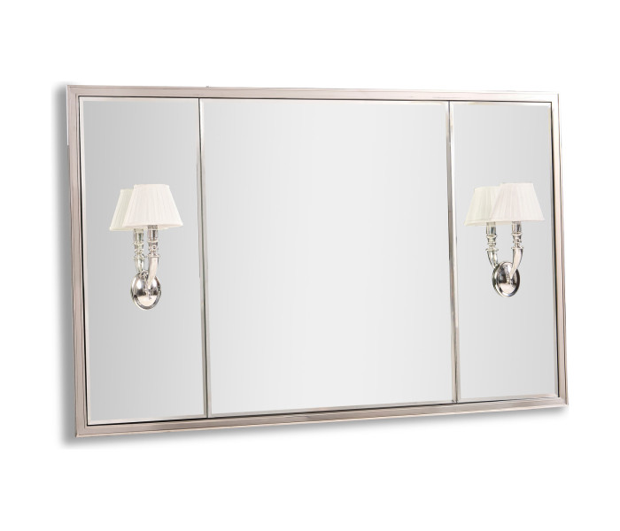 1230-010-0012- Bathroom mirror assembly - Large mirror