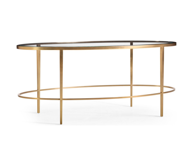 1217-013-0050 CUSTOM OVAL TABLE @ MEZZANINE LOBBY