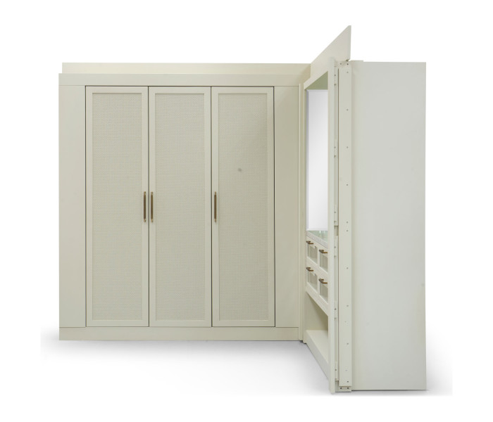 L-Shape Closet Assembly - 2-Bay Suites & 3-Bay Suites -LEFT