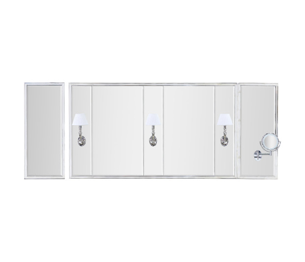 Mirror assembly- 3-Bay Suites