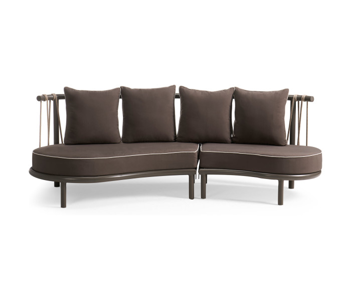 OUTDOOR SOFA TYPE A WITHOUT PILLOWS (4PCS)