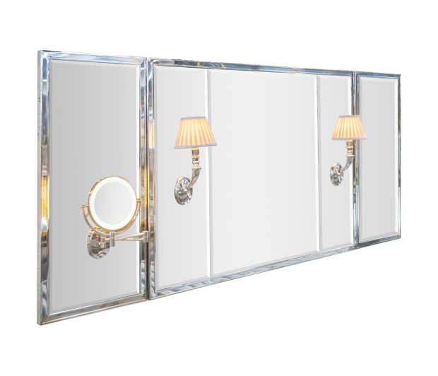 1230-024-0016 BATHROOM MIRROR ASSEMBLY - SAME AS MIR-24A WITH A SHORTER HEIGHT