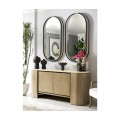 Cambrio Credenza with Faux Marble Top