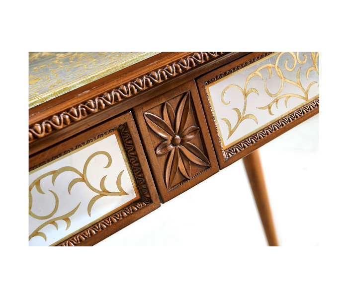 Églomisé library table