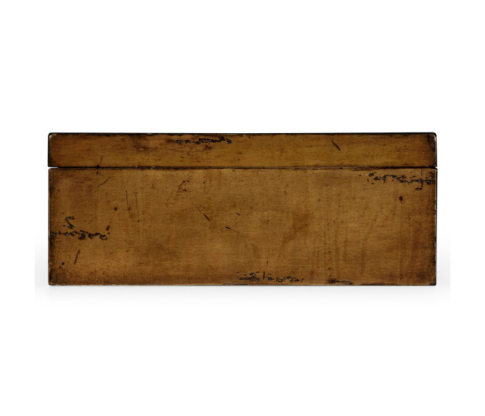 Raised Celtic Veneer Rectangular Box