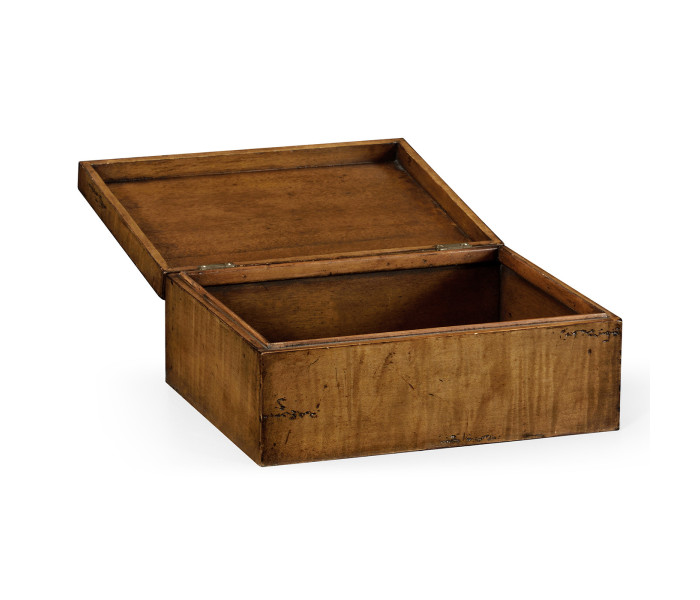 Raised Celtic Veneer Rectangular Box