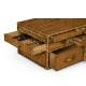 Travel Trunk Style Coffee Games Table