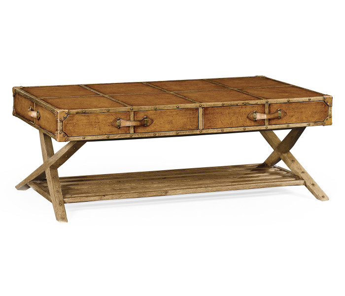 Travel Trunk Style Coffee Table